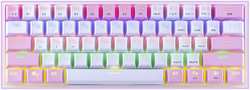 Клавиатура Redragon Fizz USB розовый (70672)