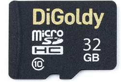 Карта памяти Digoldy microSDHC 32GB Class10