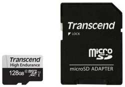 Карта памяти Transcend microSD 128GB TS128GUSD350V (+ adapter)