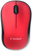 Компьютерная мышь Gembird MUSW-270 красный (18827)