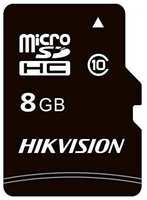 Карта памяти Hikvision microSDHC HS-TF-C1(STD) / 8G / ZAZ01X00 / OD