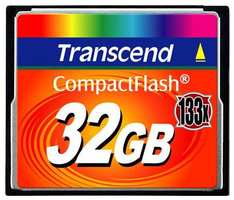 Карта памяти Transcend 32GB CompactFlash 133X TS32GCF133