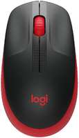 Компьютерная мышь Logitech M190 красный / черный (910-005908)