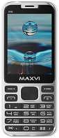 Телефон Maxvi X10 metallic silver