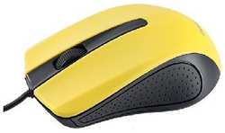 Компьютерная мышь Perfeo PF-3443 черный / желтый