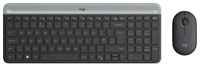 Комплект мыши и клавиатуры Logitech MK470 GRAPHITE (920-009206)