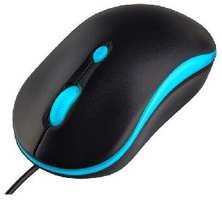 Компьютерная мышь Perfeo MOUNT PF-A4511 черный / голубой