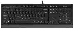 Клавиатура A4Tech Fstyler FK10 USB черный / серый