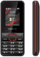 Телефон TeXet TM-207 черный-красный