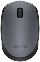 Компьютерная мышь Logitech M170 серый / черный USB (910-004642)
