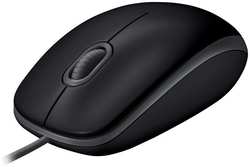 Компьютерная мышь Logitech B110 Silent Black (910-005508)