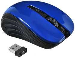 Компьютерная мышь Oklick 545MW черный / синий USB