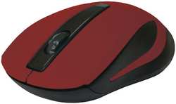 Компьютерная мышь Defender MM-605 красный (52605)