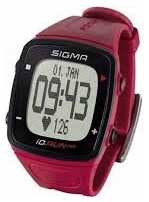 Часы спортивные SIGMA SPORT iD.RUN HR: пульсометр, красные, 24920 97211395