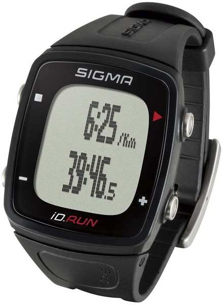 Пульсометр SIGMA iD.RUN, 6 функций, GPS, USB-кабель, до 6 часов, чёрный, black, SIG_24800 972884685