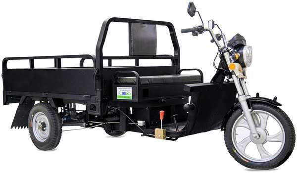 Eltreco Грузовой электрический трицикл Rutrike D5 2000 60V2000W 2019 (Цвет: черный ) 97294469