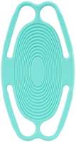 Держатель BONE BIKE TIE 5 Turquoise, силиконовый, на руль, универсальный, антивибрационный материал, 07-240517