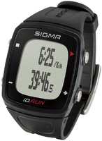 Пульсометр SIGMA iD.RUN, 6 функций, GPS, USB-кабель, до 6 часов, чёрный, black, SIG_24800 (УТ-00179875)