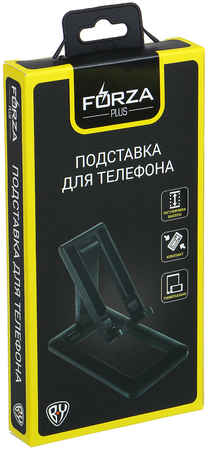 FORZA Подставка для телефона/планшета, регулировка угла наклона, пластик 470-097