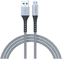 FORZA Кабель для зарядки Адреналин Micro USB, 1м, 3А, Быстрая зарядка QC 3.0, пакет 931-013