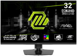 Монитор MSI MAG 322URDF E16, 31.5″, 3840x2160, 320 Гц, Rapid IPS