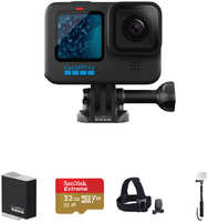 Комплект GoPro HERO11 с дополнительными креплениями и аккумулятором Enduro