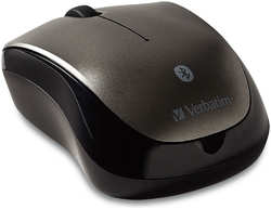 Беспроводная Bluetooth-мышь Verbatim для планшета с многодорожечной синей светодиодной подсветкой