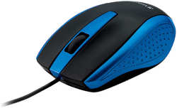 Проводная оптическая мышь Verbatim для ноутбука (синяя)