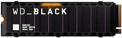 Внутренний твердотельный накопитель Western Digital SN850X (с радиатором), WDS800T2XHE, 8 ТБ, M.2 2280